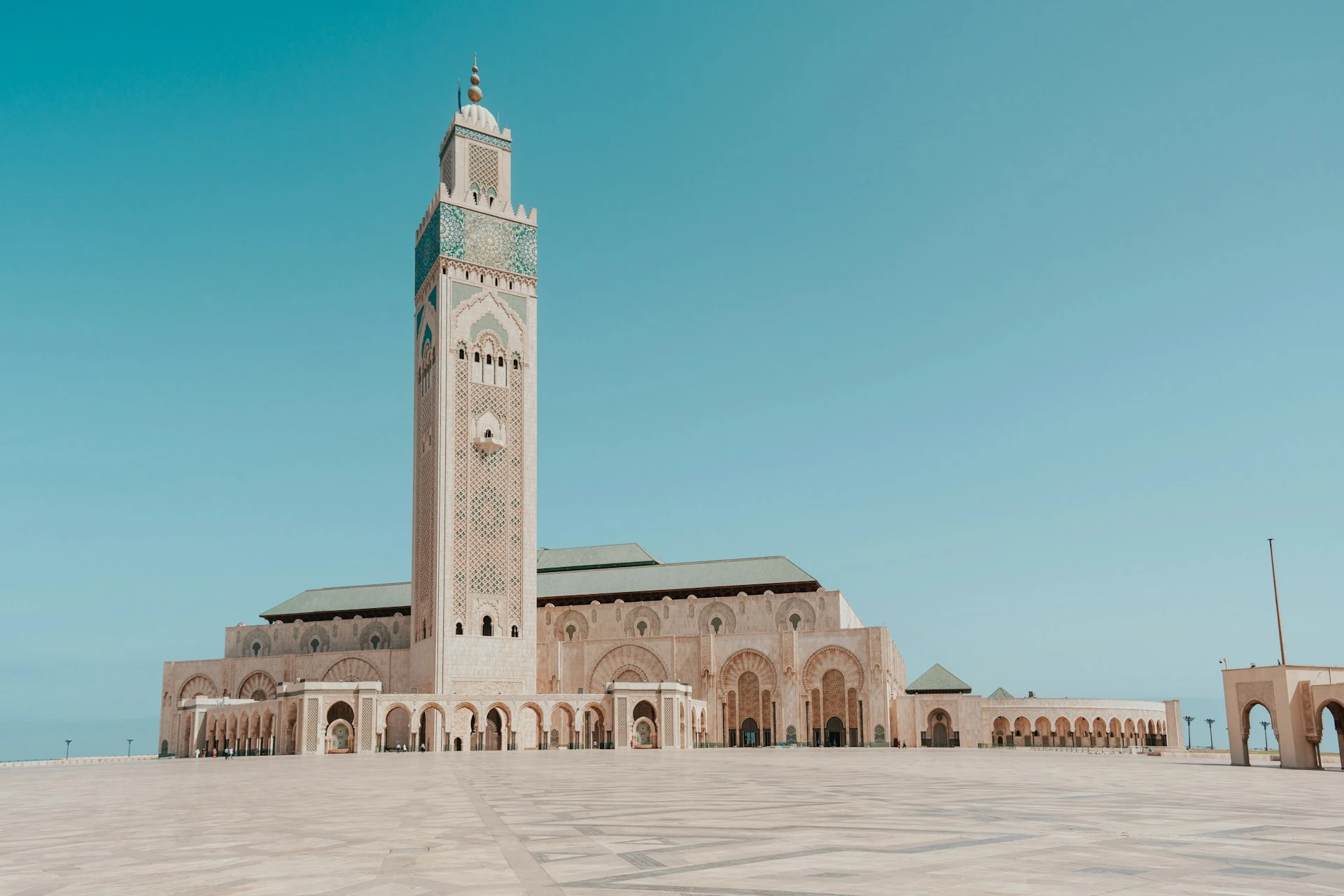 Hassan II Mosque in Casablanca